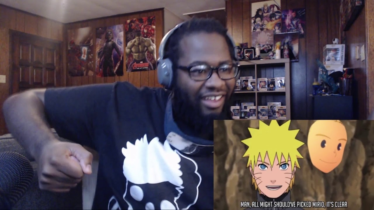 Рэп-баттл DEKU против NARUTO | RUSTAGE при участии None Like Joshua [Реакция]