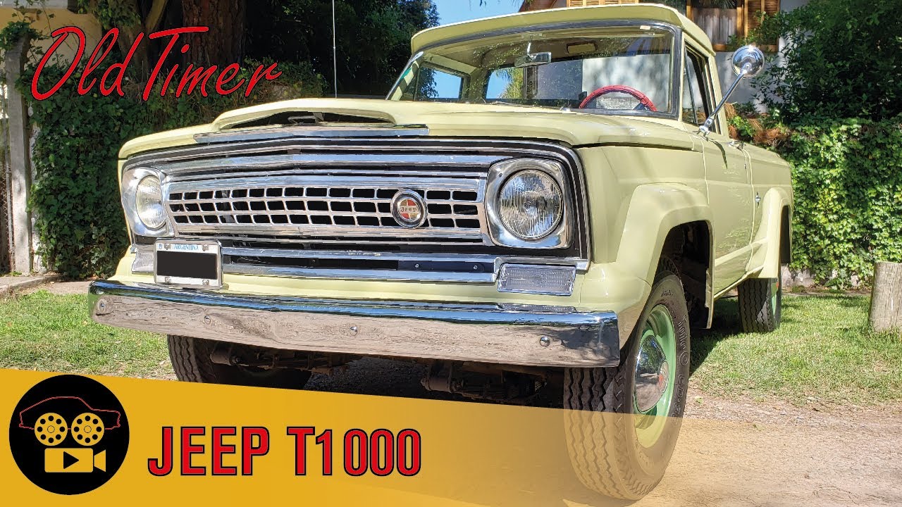 Pick Up Jeep T1000 Año 1973 - La Camioneta Heavy Duty de IKA Renault | Oldtimer Video Car Garage