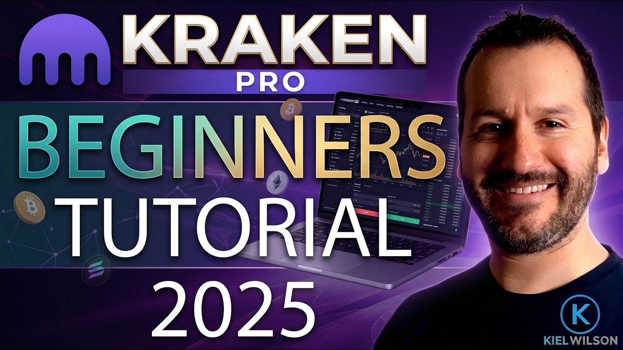 KRAKEN PRO - TUTORIAL - FOR BEGINNERS - 2025 - STEP BY STEP - HOW TO TRADE AND STAKE CRYPTO