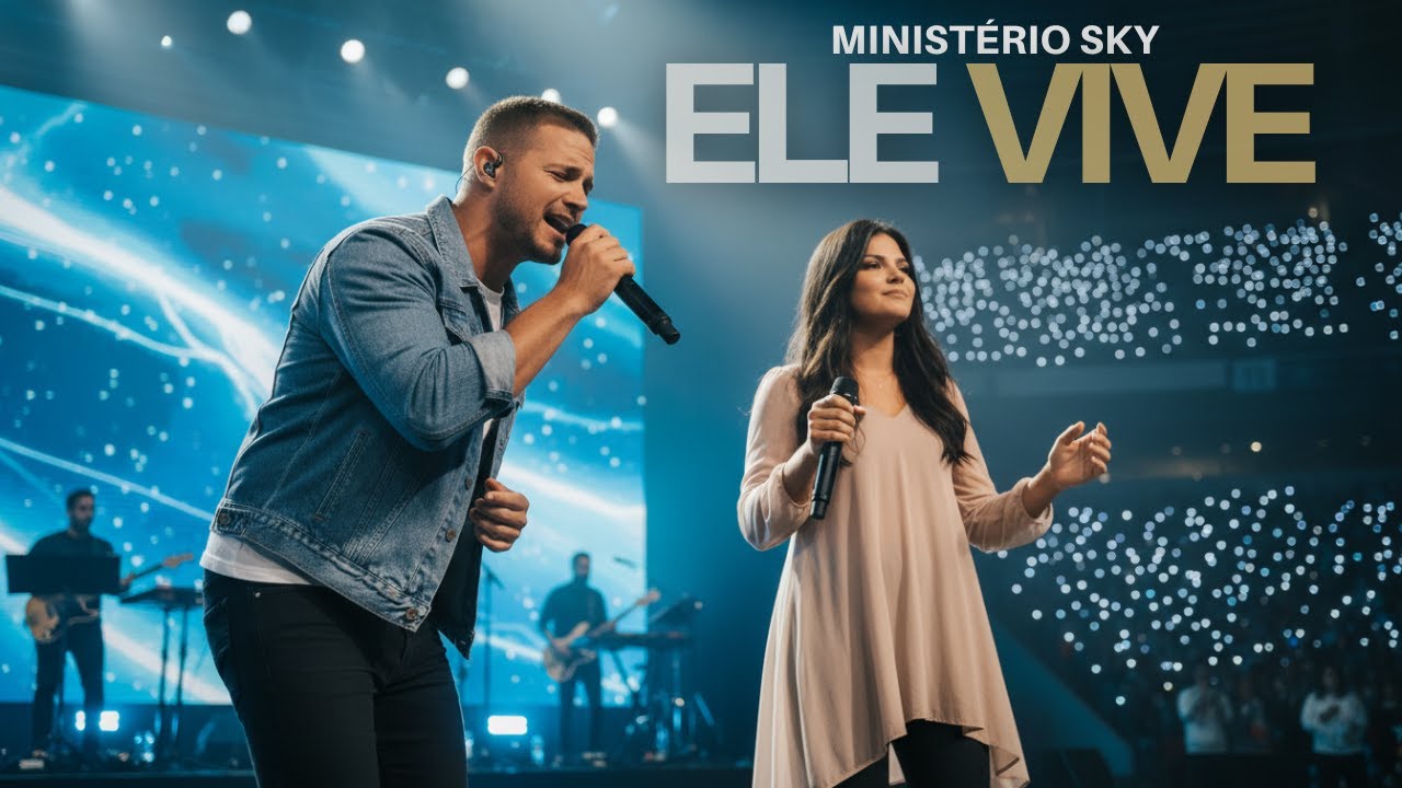 ELE VIVE | Ministério SKY (Worship Ao Vivo) | Canção Sobre a Ressurreição de Jesus