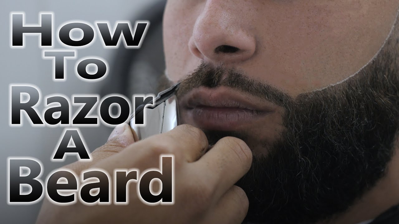 How To Razor Shape Up A Beard