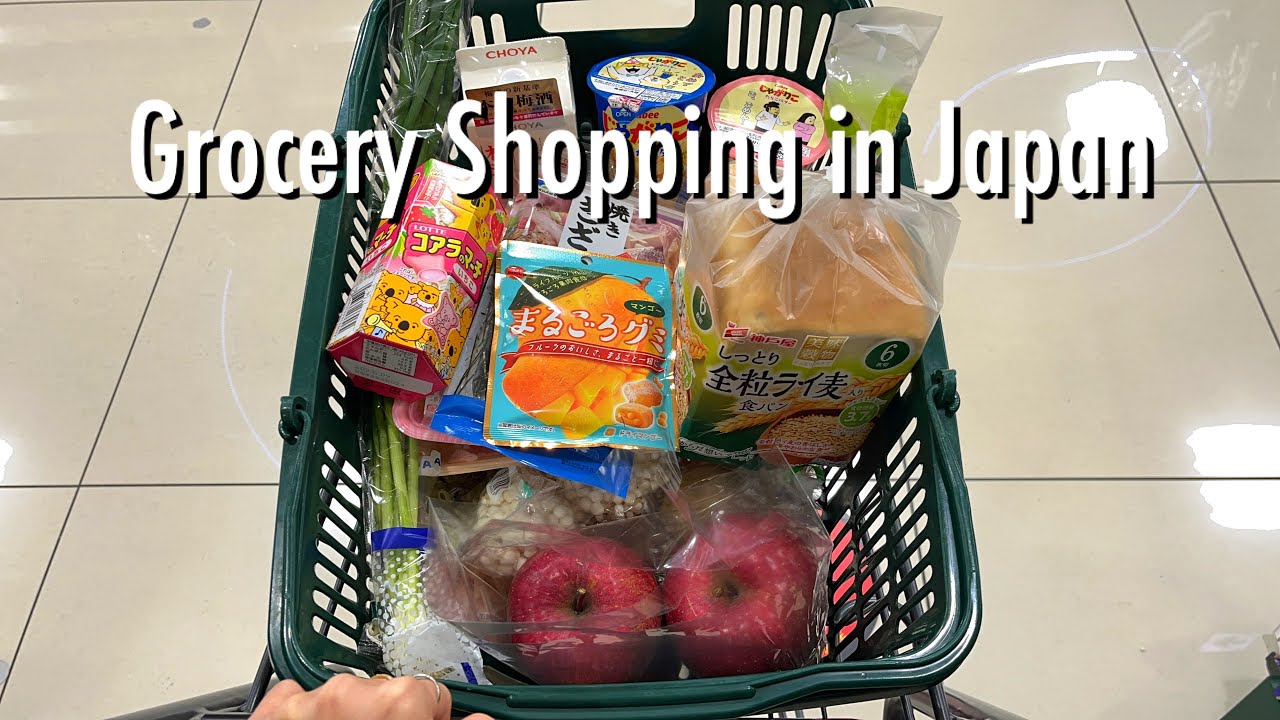 Grocery Shopping Trips in Japan 🛒 Summary of Late January Shopping 🎵