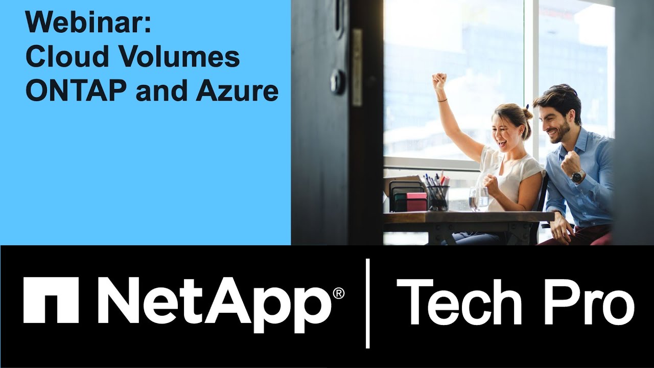NetApp Tech Pro Sweden – Cloud Volumes ONTAP and Azure