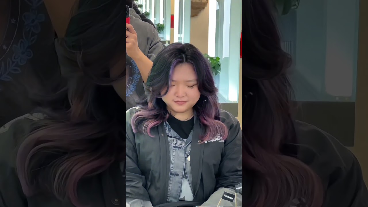 Fantasy color #beijing #hair #hairstyle #haircolor #highlights #balayage