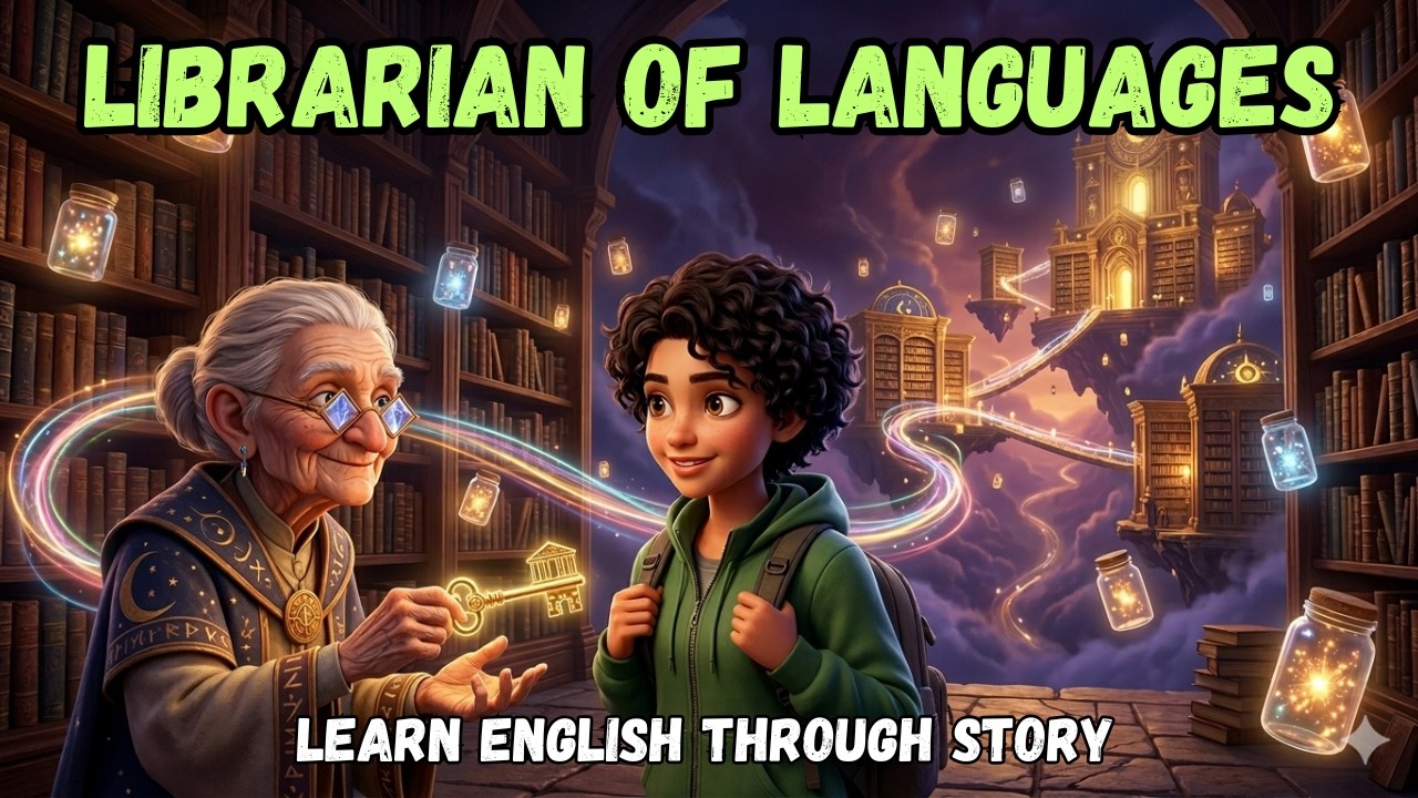 10-Minute English Challenge ⭐️ Episode 10: The Librarian of Lost Languages || Find Your True Voice