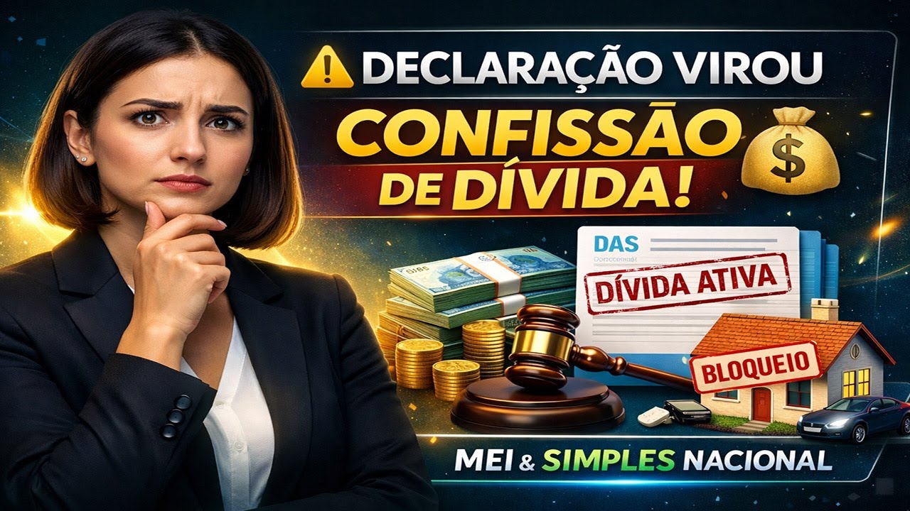 🔥📢 SUA DECLARAÇÃO AGORA É CONFISSÃO DE DÍVIDA 💸 PARA A RECEITA | MEI E SIMPLES NACIONAL