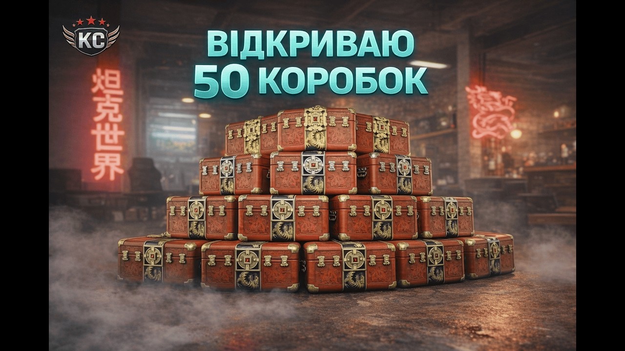 ВІДКРИВАЮ 50 КОРОБОК + НОВИЙ РЕЖИМ #wot  #wotua #worldoftanks