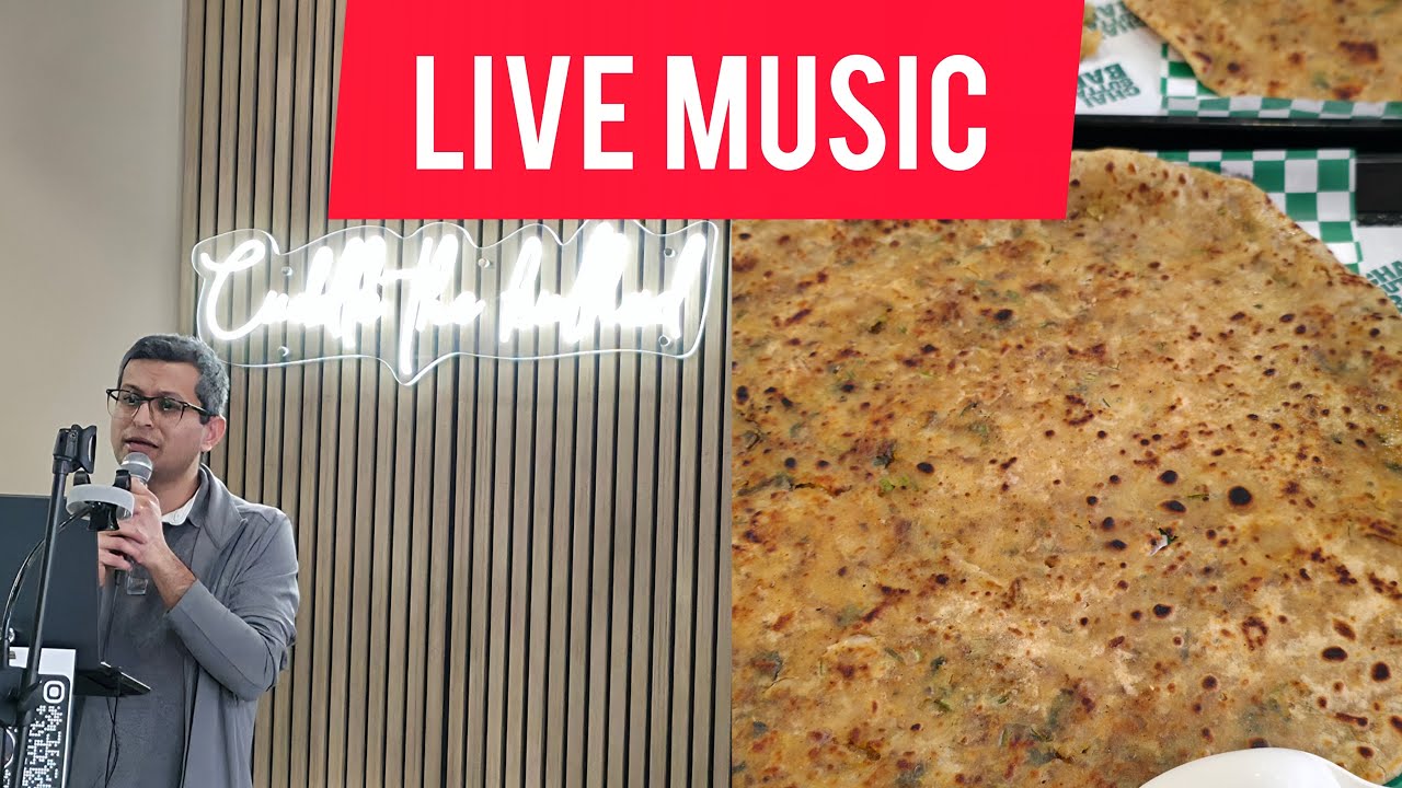 👉 Live Singing at Chai Sutta Bar Calgary 🎶☕ | Indian Restaurant Vibes in Canada