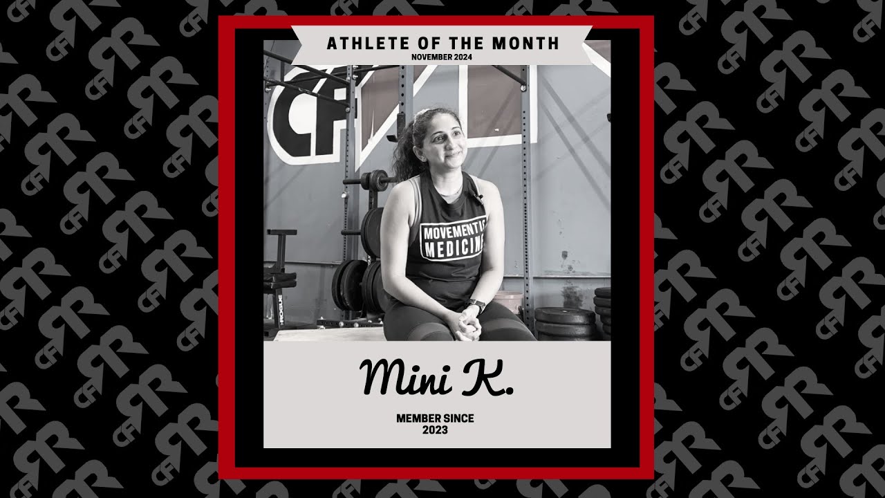 November Athlete of the Month - Mini K