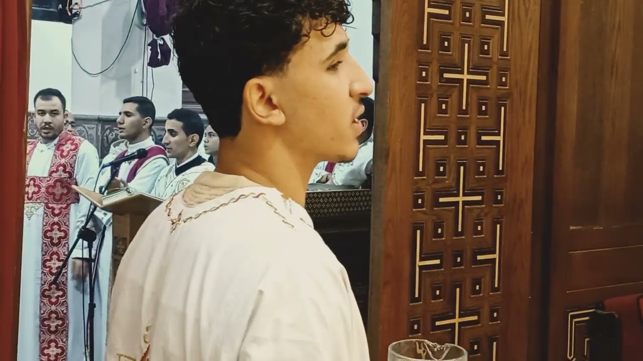 قداس عيد الميلاد المجيد من كنيسة الاباء الرسل ولشهيد يوحنا الجندي باشروبه يوم الاربع الموافق2026/1/7