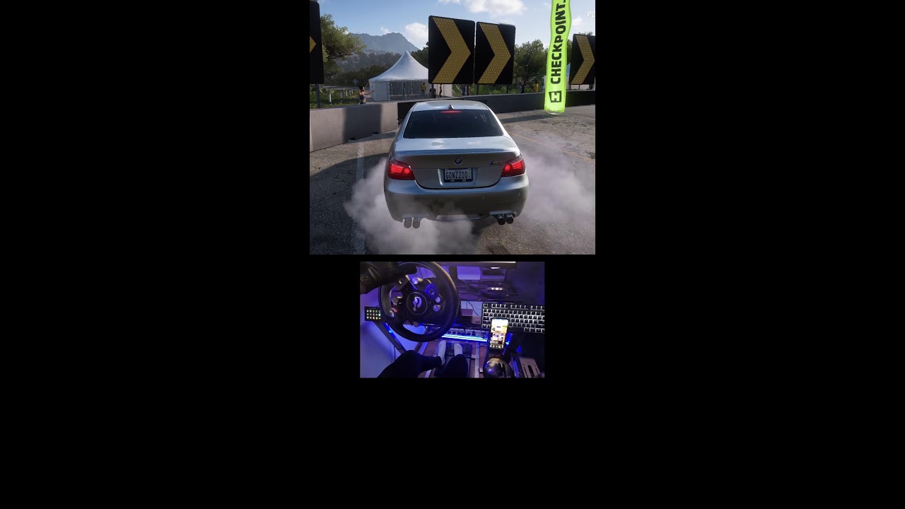 Forza Horizon 5 Live steering wheel