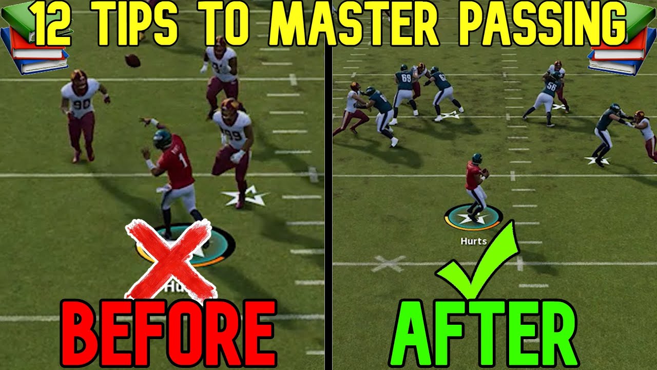 HOW TO MASTER PASSING! 12 Tips & Tricks U NEED TO DO EVERY PLAY in Madden NFL 23 for Better Offense