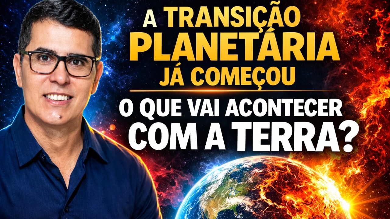 A TRANSIÇÃO PLANETÁRIA JÁ COMEÇOU? EM QUE MOMENTO ESTAMOS | Haroldo Dutra Dias