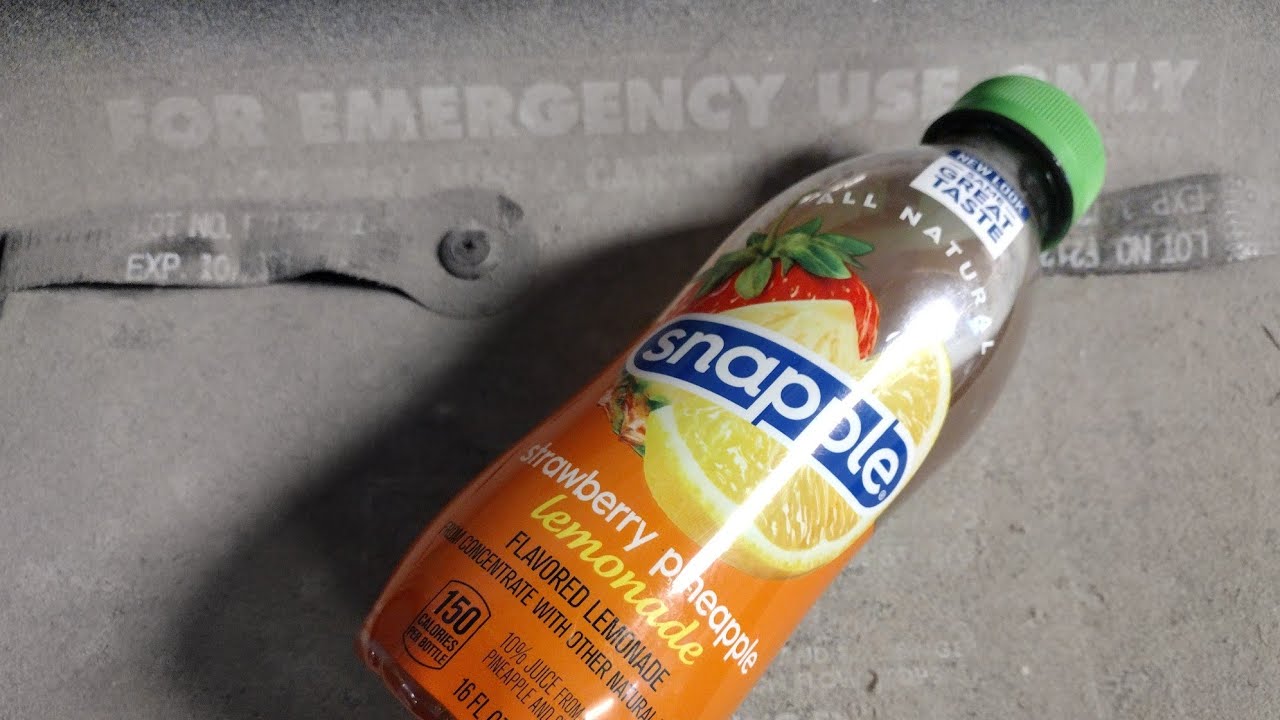 Strawberry Pineapple Lemonade by Snapple Food / Drink Review
