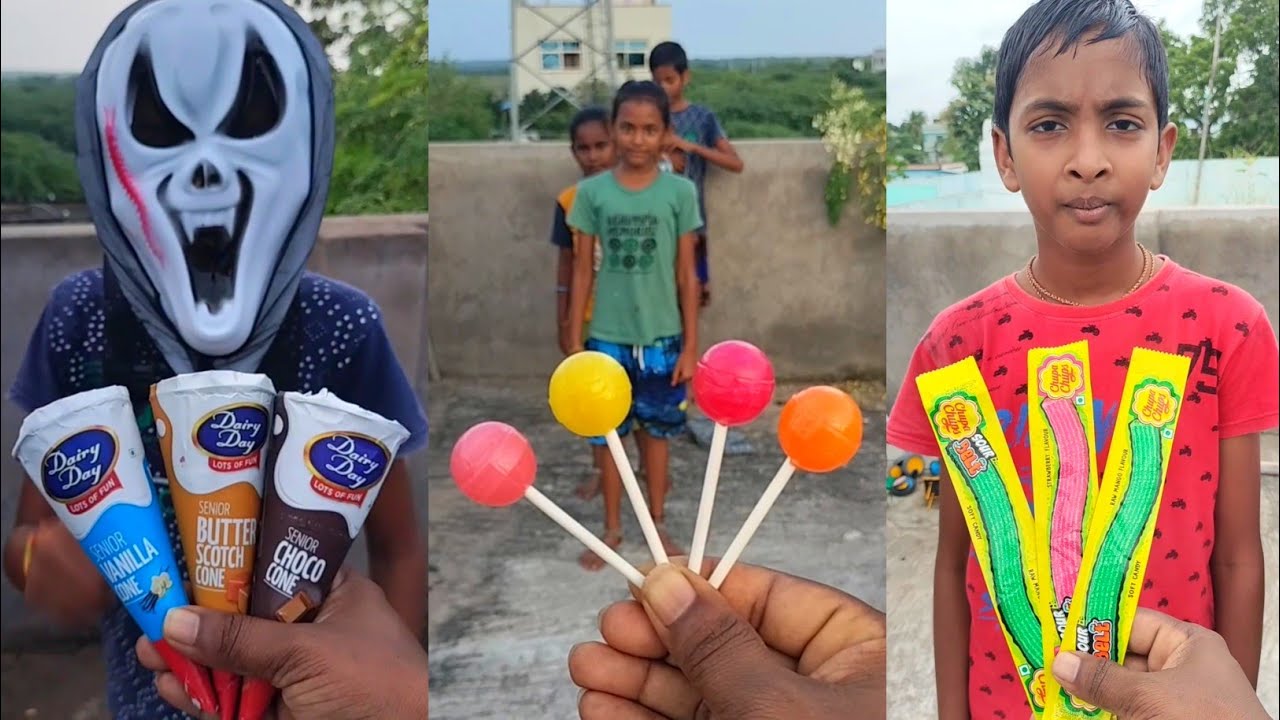 Biggest lollipop chupa chups Kit kat chocolate munch bites gems candy smiley balloons 🎈