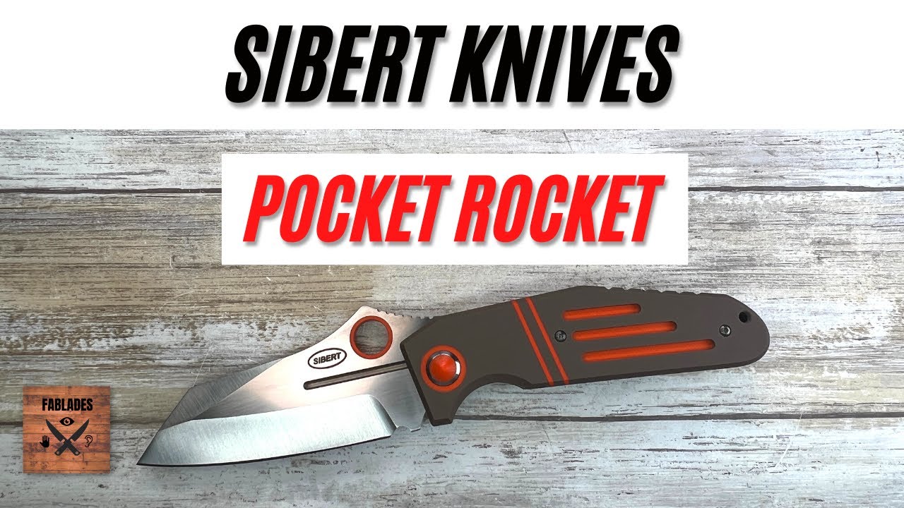 Sibert Custom Pocket Rocket Pocketknife. Fablades Full Review