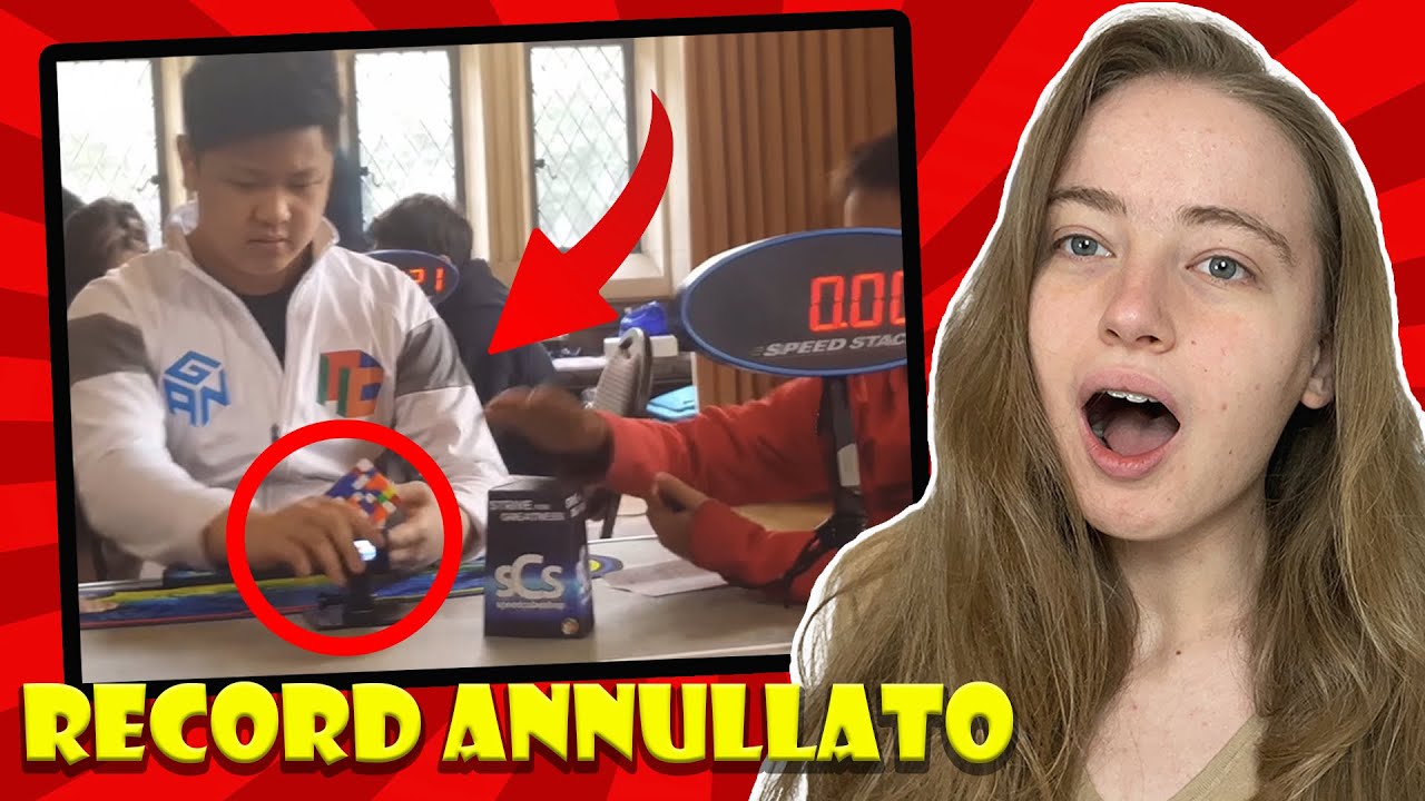 RECORD DI CUBO DI RUBIK ANNULLATI PER MOTIVI ASSURDI!