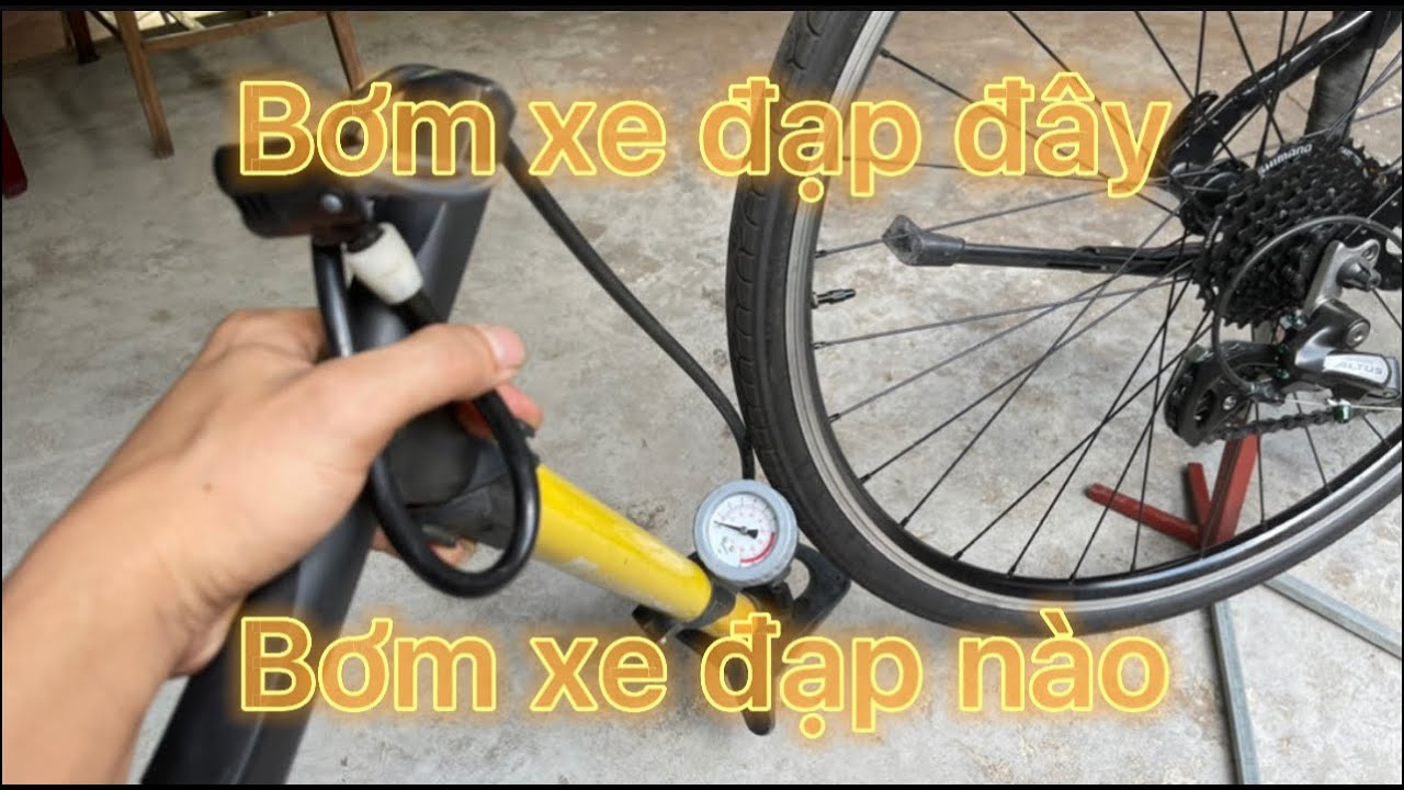 Những điều bạn cần lưu ý trước khi bơm xe đạp