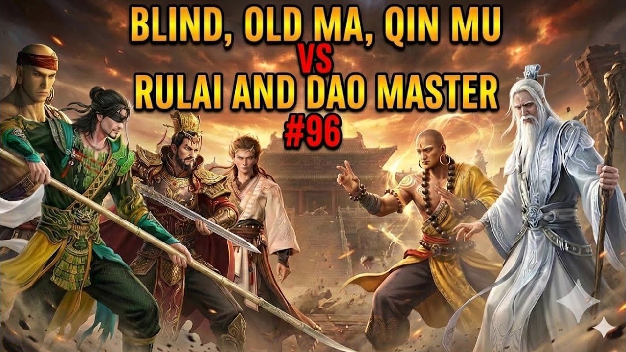 Qin mu,old ma and blind take and run Emperor😂🤣.  Emperor episode 96 novel explanation in Hindi.
