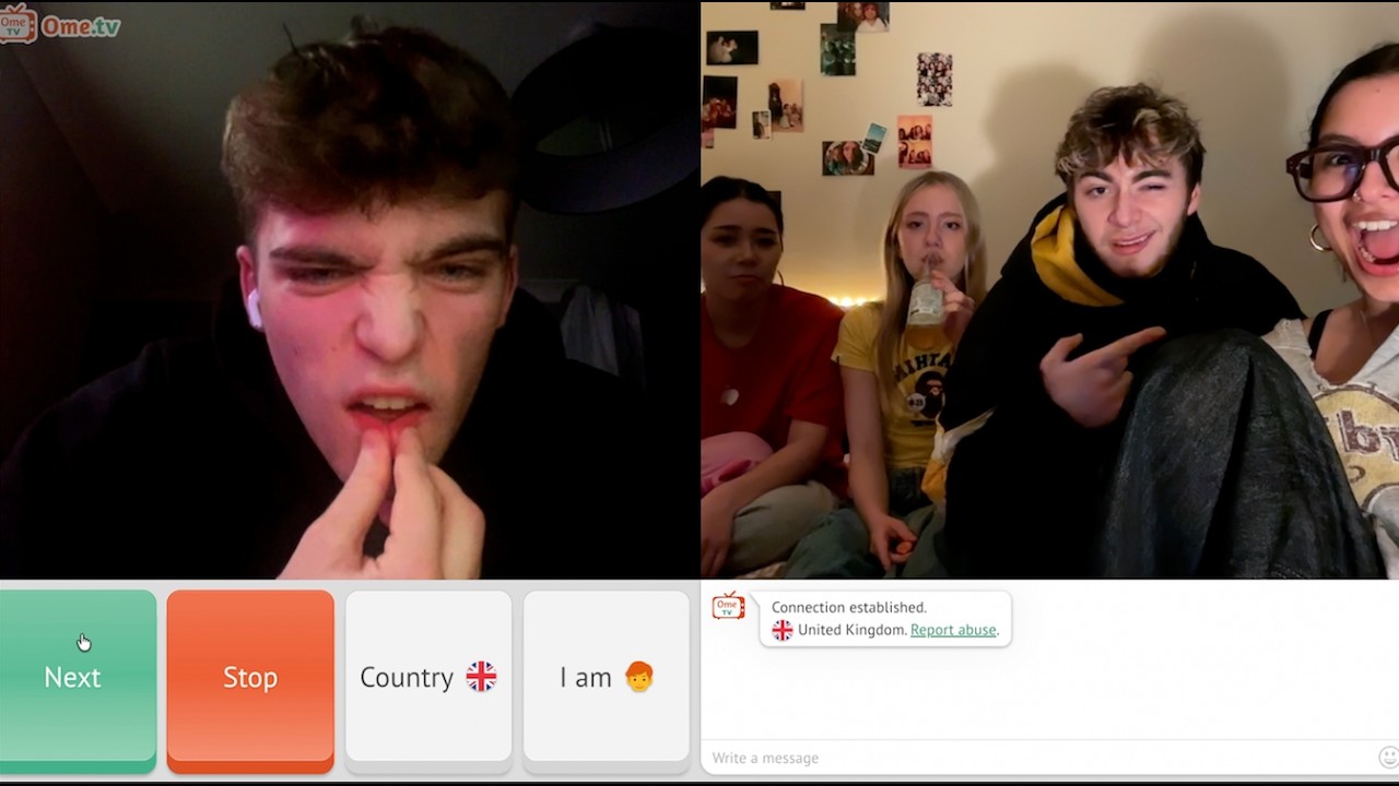 Letting strangers define our worth on Omegle for 10 minutes