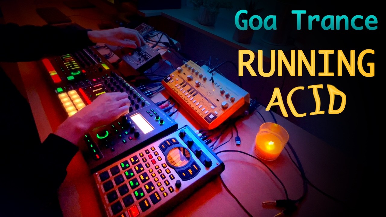 Jamuary 2026 #20 - Goa Trance: Running Acid / TR-8S, MC-707, SH-01A, TD-3, SP-404 MKII