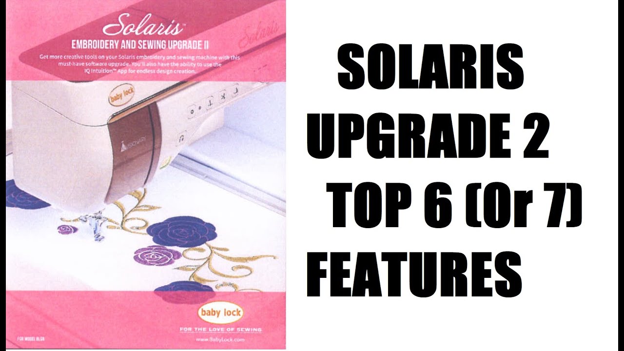 Top 6 (or 7) Features of the Solaris 2 upgrade!