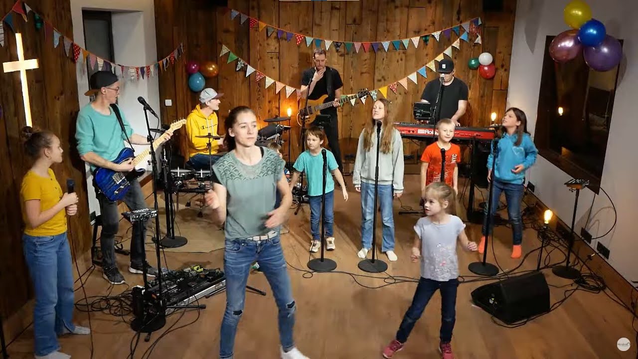 Kinderlobpreis für die ganze Familie | Christliche Lieder & Worship