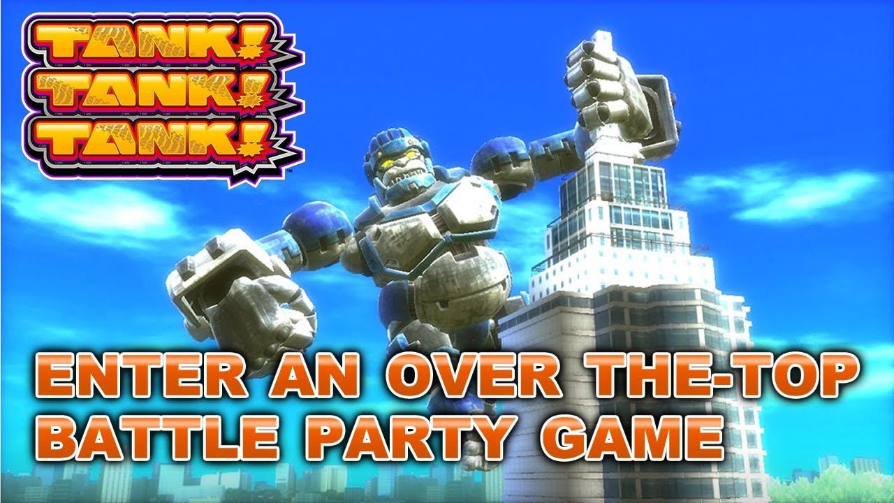 Tank! Tank! Tank! - Wii U - Enter an over the-top battle party game with TANK! TANK! TANK!