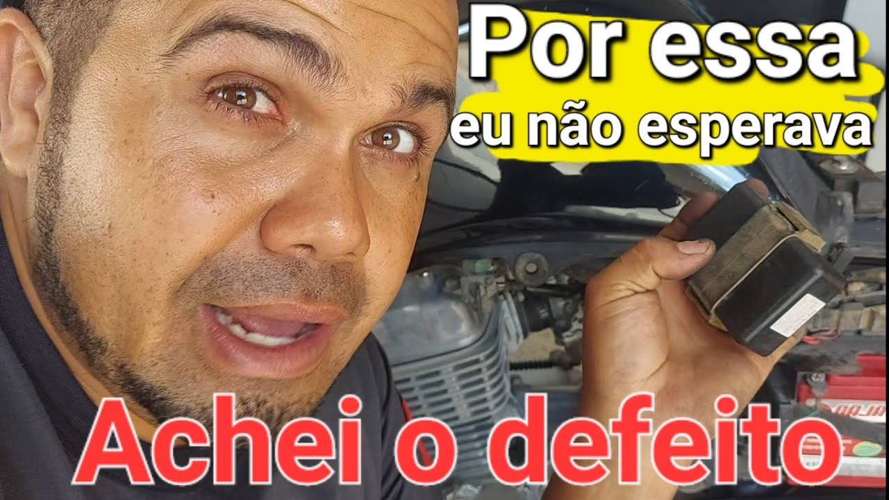 Achei o defeito da fan125 que estava falhando