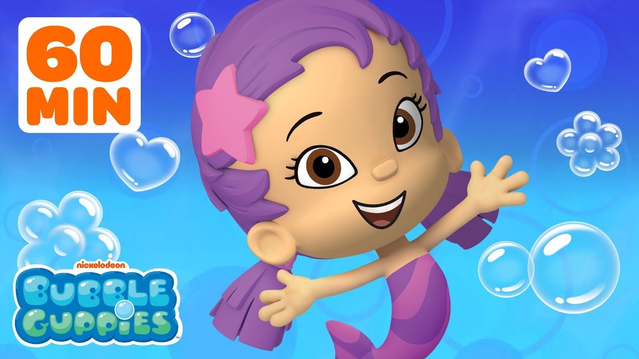 60 MINUTES of Oona&rsquo;s Best Moments! 🦋 | Bubble Guppies | Nick Jr.