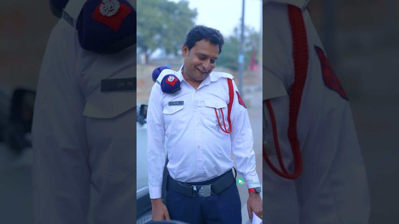 पुलिस वाले का कटा चालान