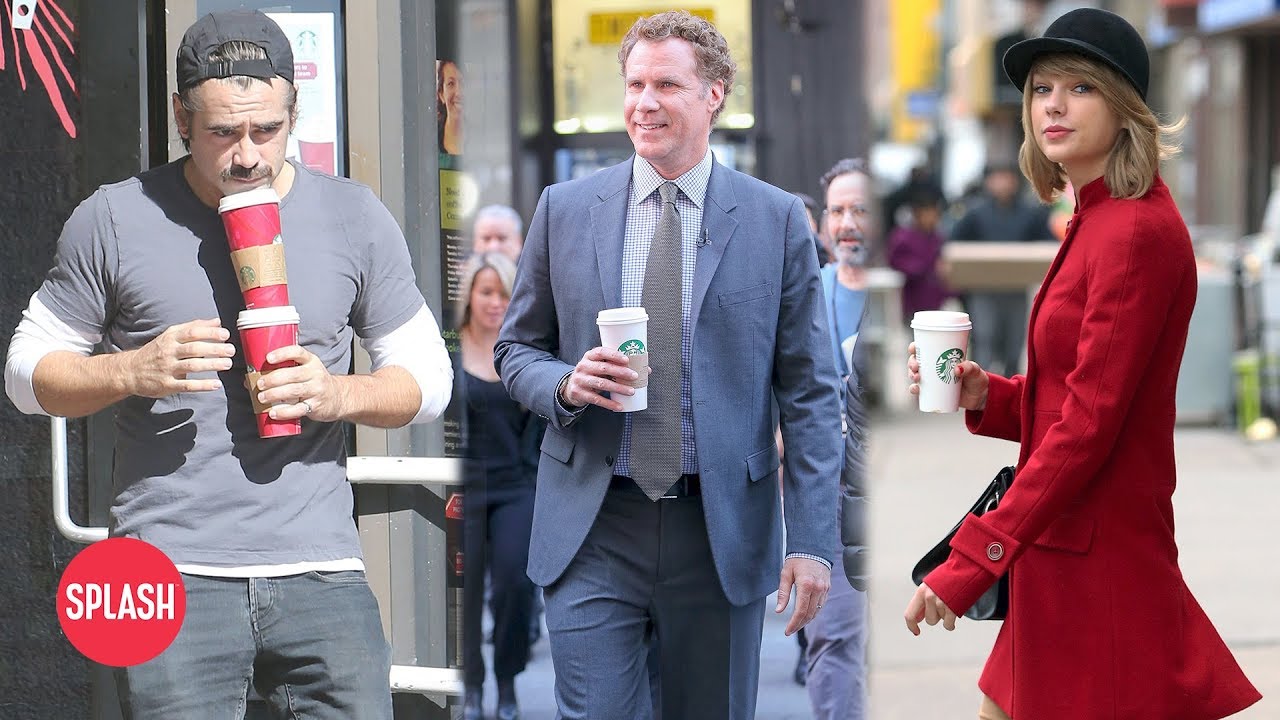 Celebrities Love Their Starbucks | Daily Celebrity News | Splash TV