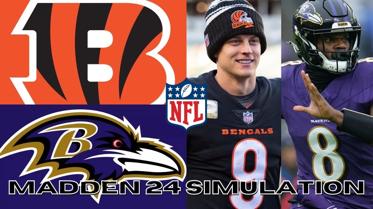Week 10 TNF | Cincinnati Bengals vs Baltimore Ravens | Madden 24 Updated Rosters