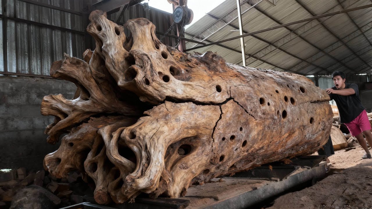 HORRIFIC INSIDE Australia's Largest Suar Wood Sawmill‼️ what happened 🌳