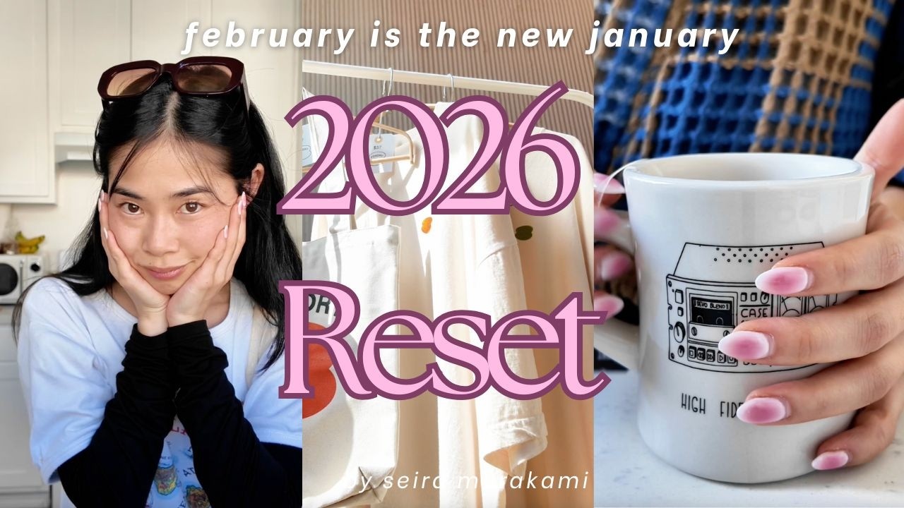 February morning reset | skincare routine & reorganizing my life