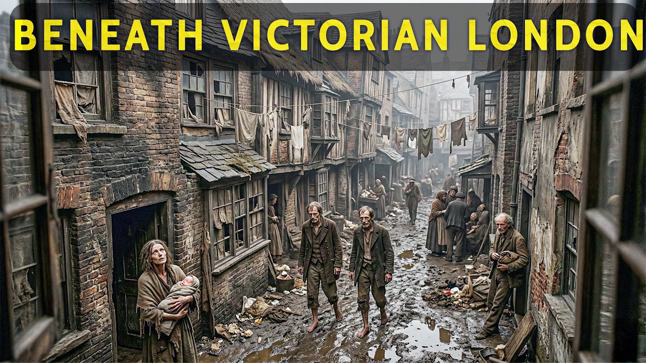 Inside Victorian London's Lost Underworld: 5 Places That Vanished Forever (AI Reconstruction)