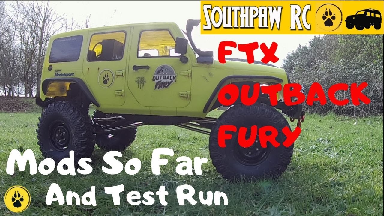 FTX Outback FuryTest Run Of Mods So Far 2020