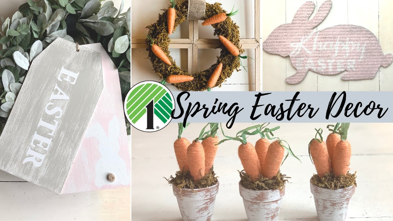 Dollar Tree DIY Spring Easter Decor *** NEW*** 2020