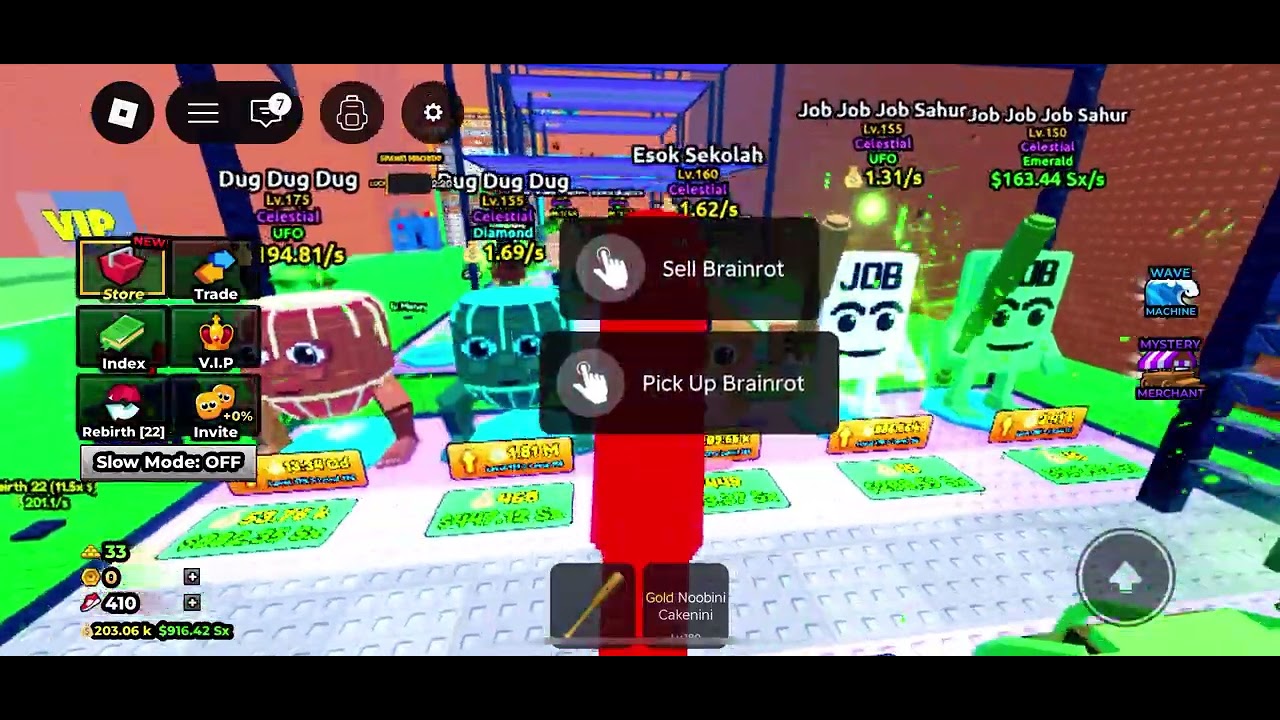 Giveaway brainrots free