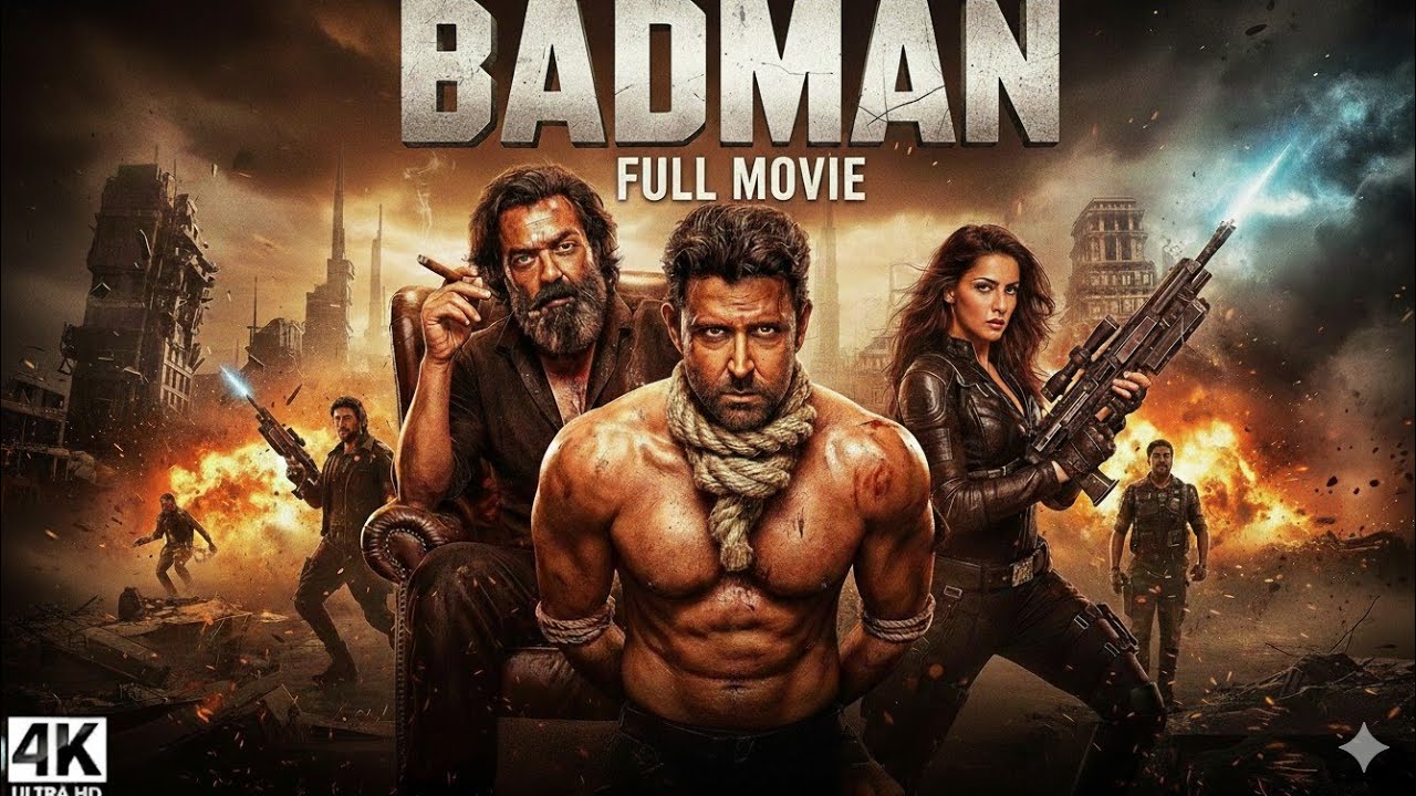 Badman Movie 2026 – Full Trailer Reaction | Hrithik Roshan vs Bobby Deol | Sohana Khan | Hindi Movie