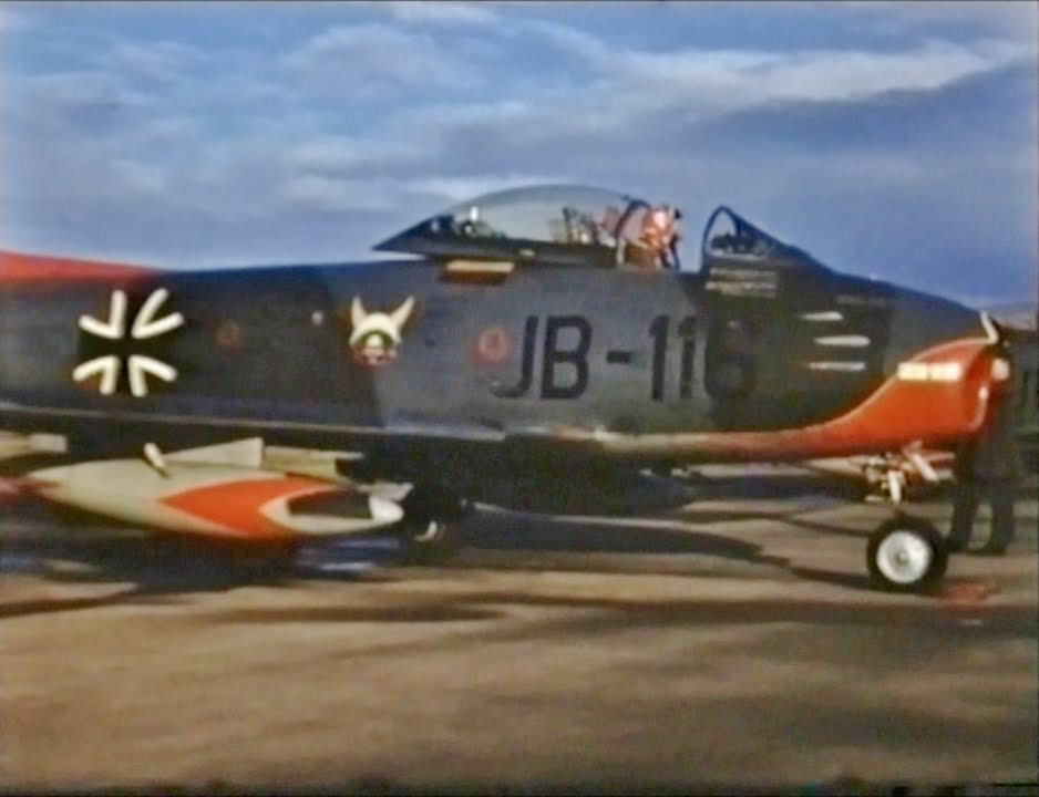 Jagdgeschwader 72 Leck F-86 Sabre/ T-33 ca. 1960
