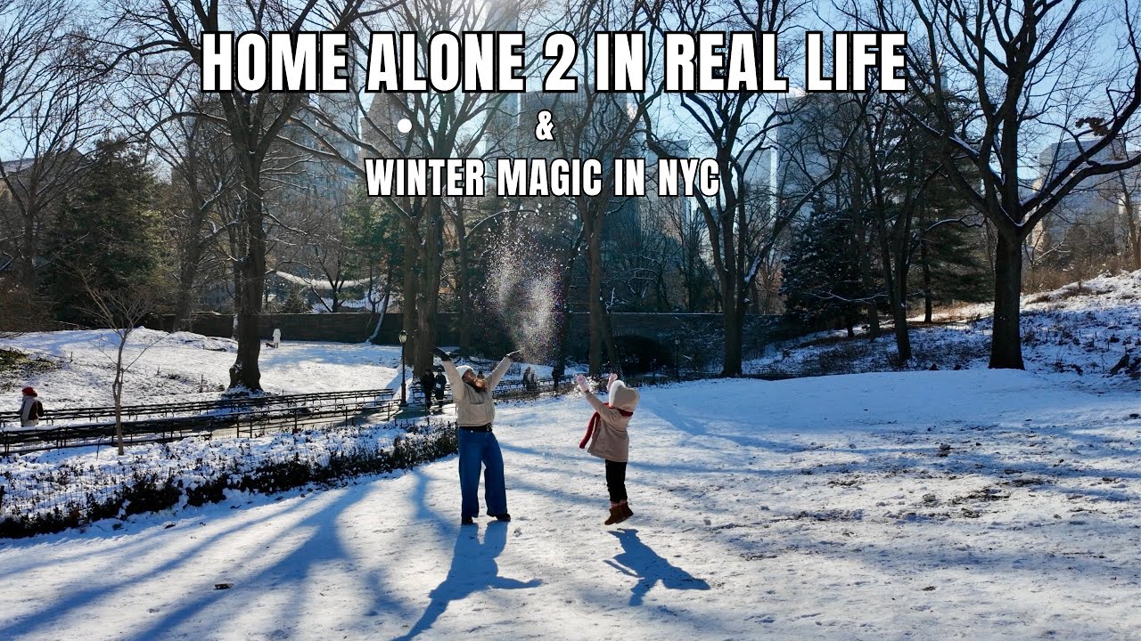Exploring Home Alone 2 Locations in New York | Ultimate Christmas NYC Vlog🎄