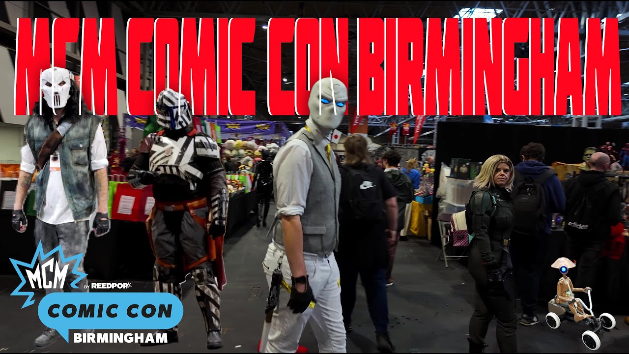 MCM Comic-Con Birmingham 2025 FRIDAY Highlights | Best Cosplays & Fan Moments! (DJI pocket 3)
