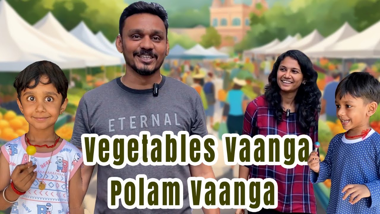 Vegetables Vaanga Polam Vaanga 😍 Nilan & Navilan Samaika Poranga Makkalae 🔥