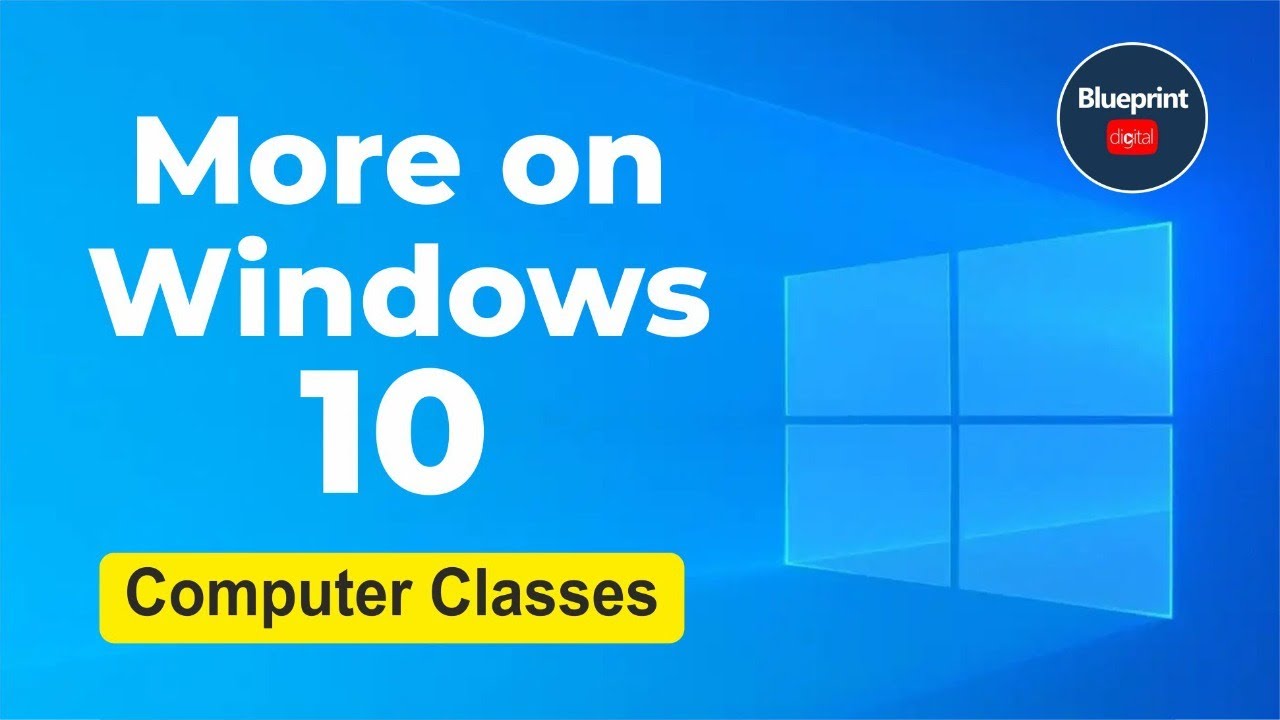 Подробнее о Windows 10 | Расширенные функции Windows 10 | Класс 6, Глава 2