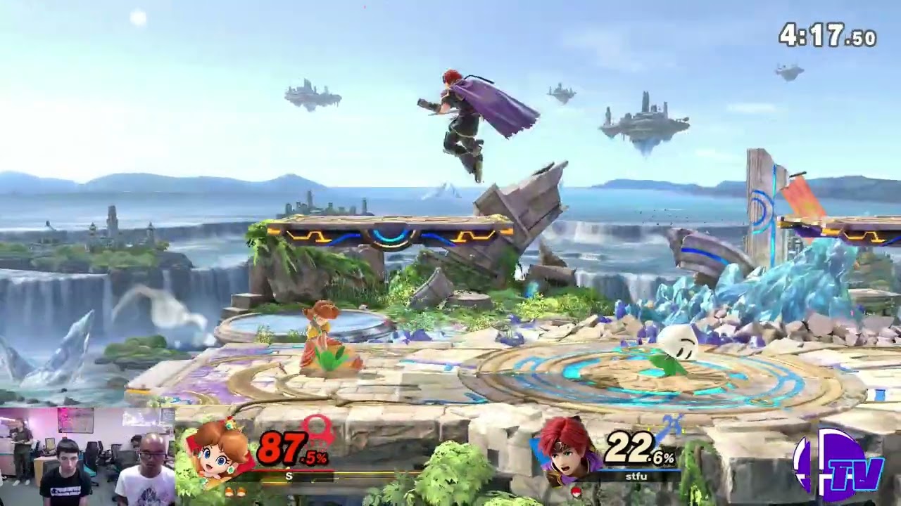 Shark Tank # 187 Winners Round 3 - Burrito (Roy) Vs. Samsora (Peach) - SSBU Tournament