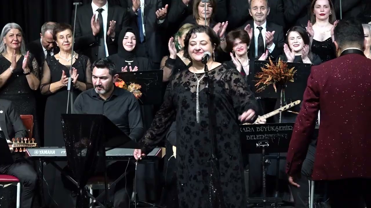 Bahtiyar Memioğlu - Gara Gözüm Ay Badam ANADOLU'DAN TÜRKÜLER KONSERİ Şef : Cengiz TAŞKENT 