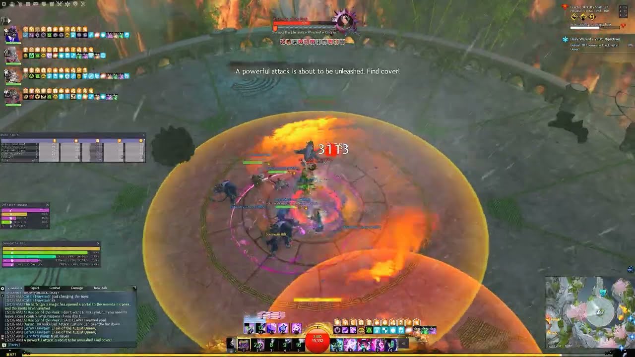 GW2 | Healer Troubadour Support Fractal CMs -100 Run | 18 April 2026