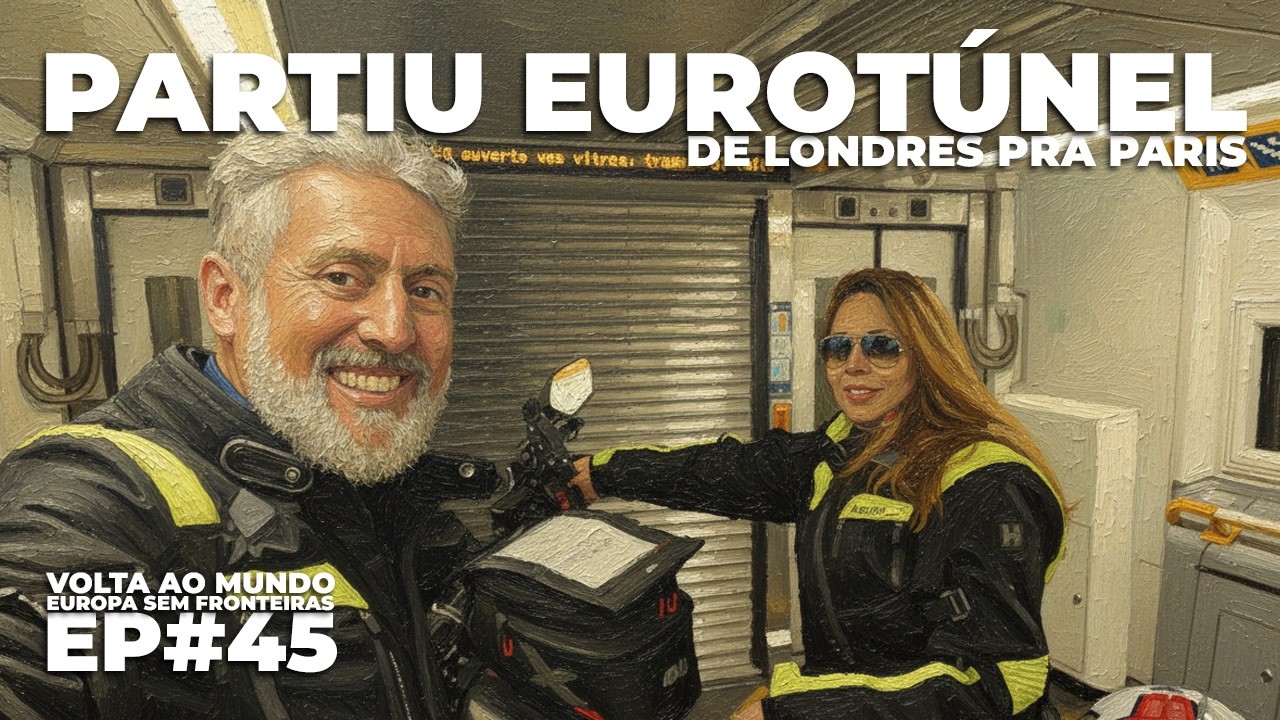 🇫🇷 De Volta à França: o Euro Túnel, Paris e uma Surpresa Inesquecível! | Guga Dias - ET01EP45