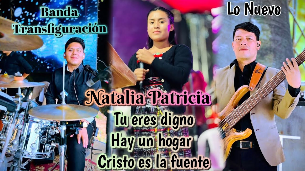solista Natalia Patricia/banda Transfiguración🔥🎷🎺lo más nuevo 2025